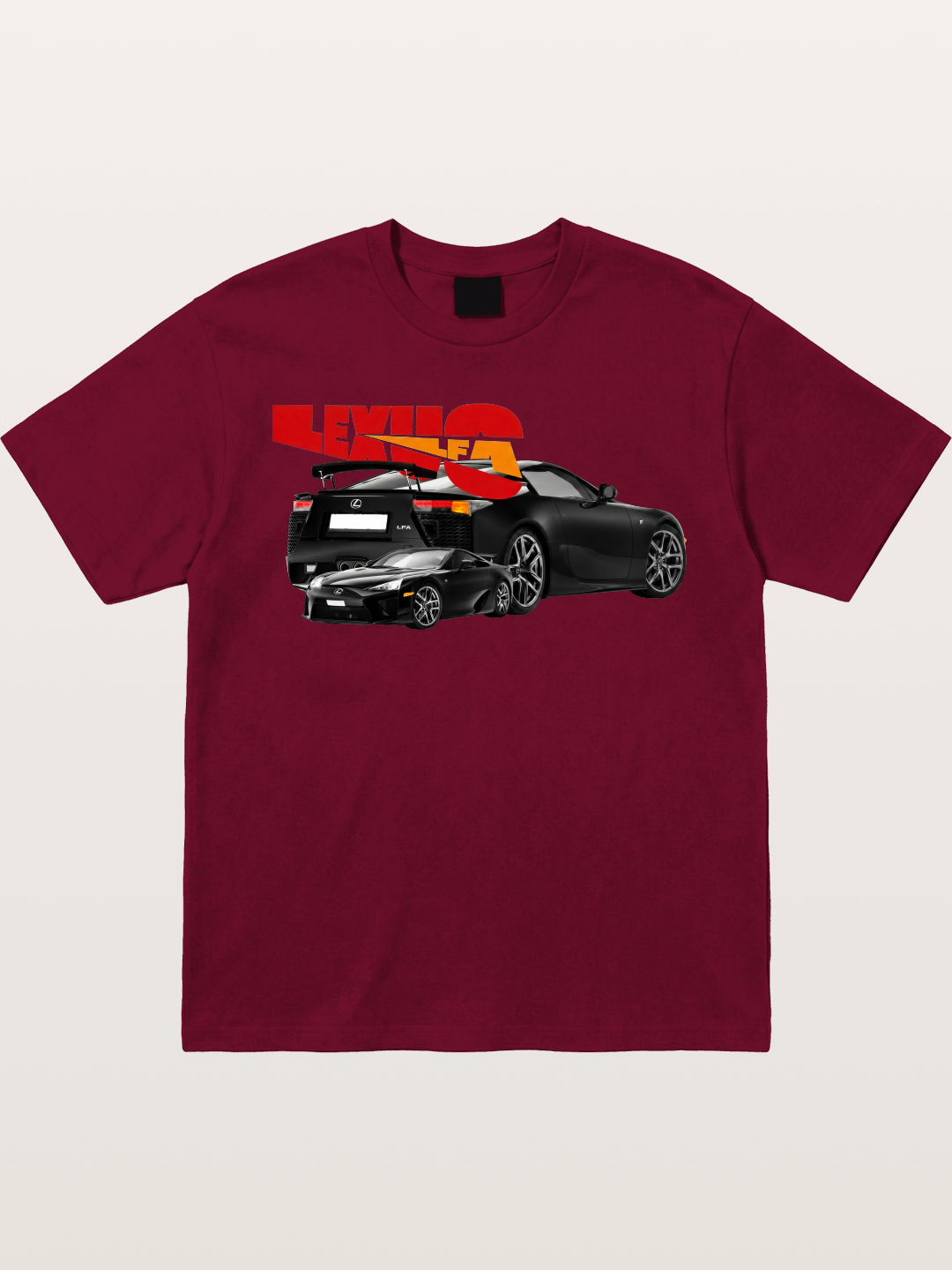 Lexus LFA Racing Collage Art Gildan T-shirt