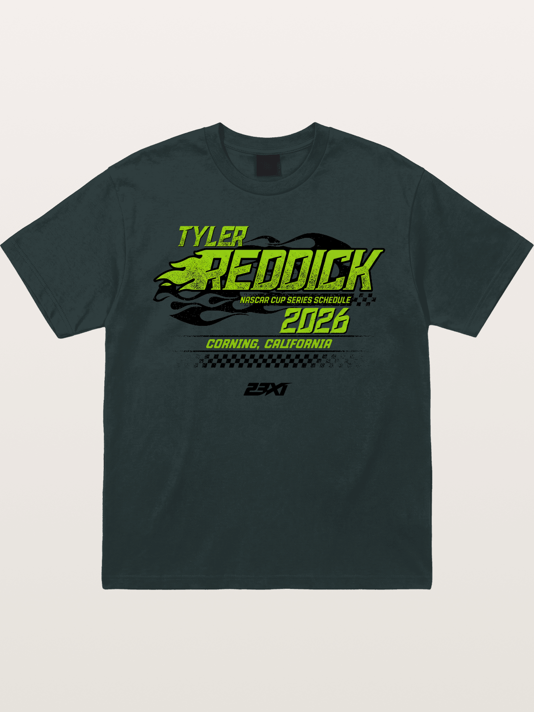 Tyler Reddick 2026 NASCAR Schedule Art Gildan T-shirt
