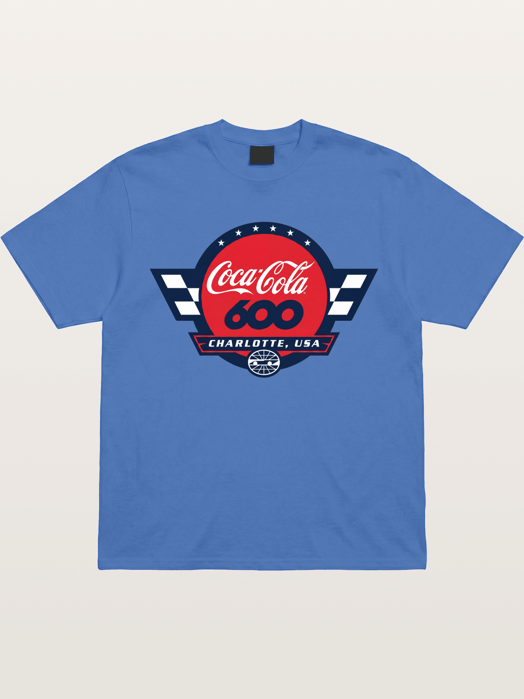 Coca-Cola 600 Charlotte USA Race Emblem Gildan T-shirt