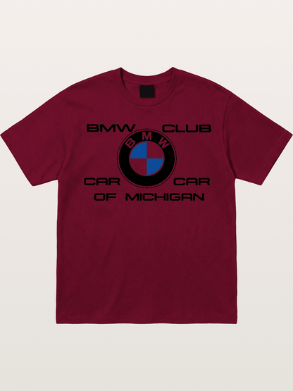 BMW Car Club Michigan Logo Gildan T-shirt