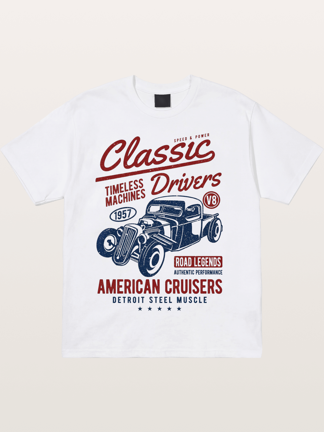 Classic Drivers Cotton T-shirt