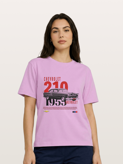 1955 Chevrolet 210 Retro Poster Gildan T-shirt