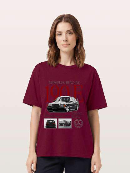 Mercedes-Benz 190E Retro Profile Gildan T-shirt