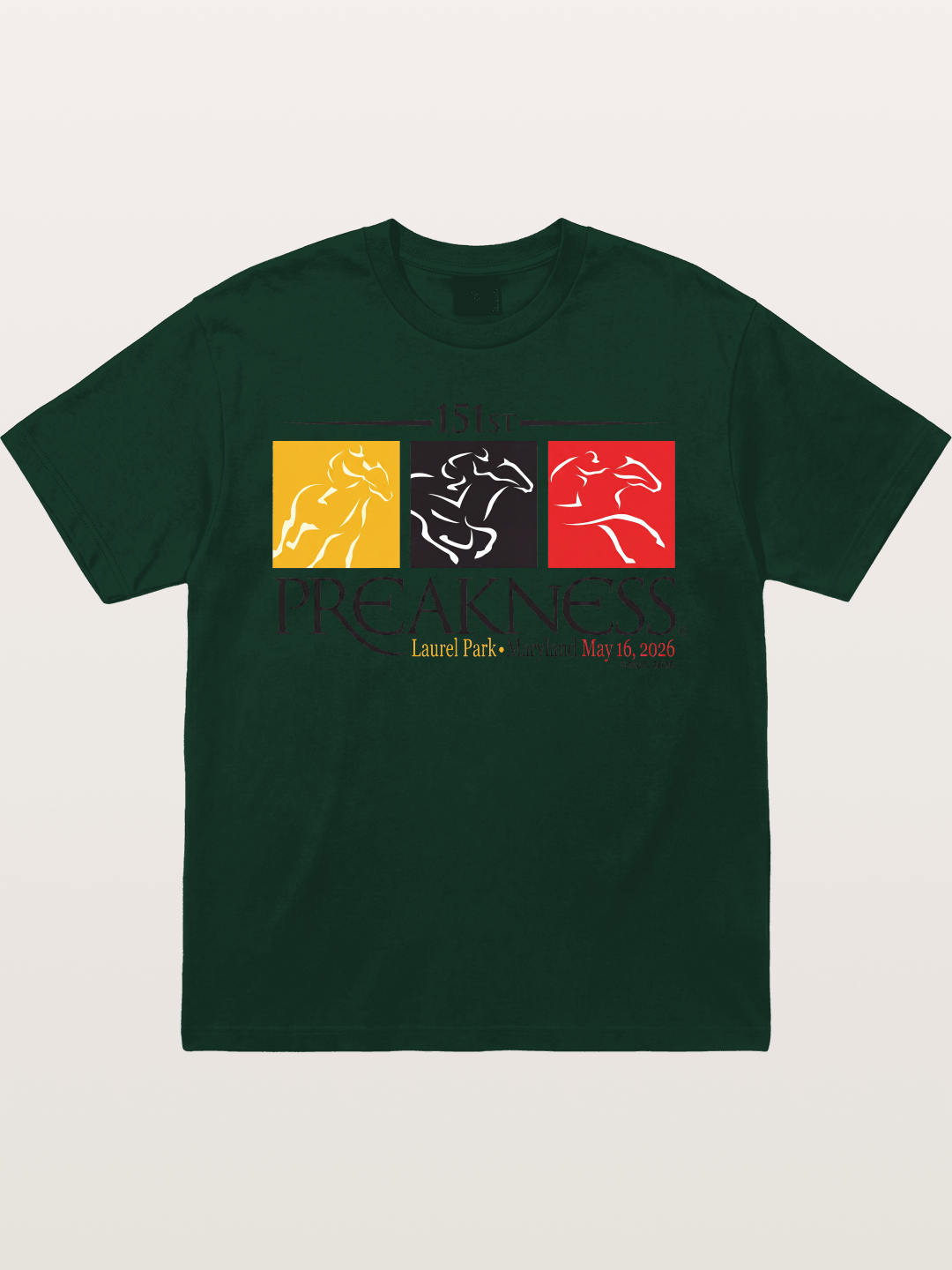 151st Preakness Race Minimal Poster Gildan T-shirt