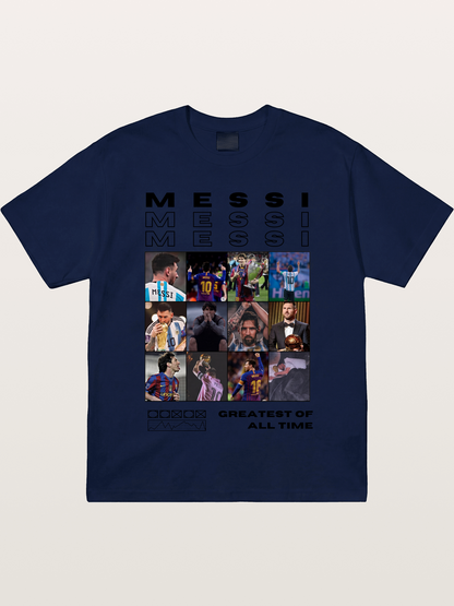 Messi Greatest of All Time Montage Gildan T-shirt