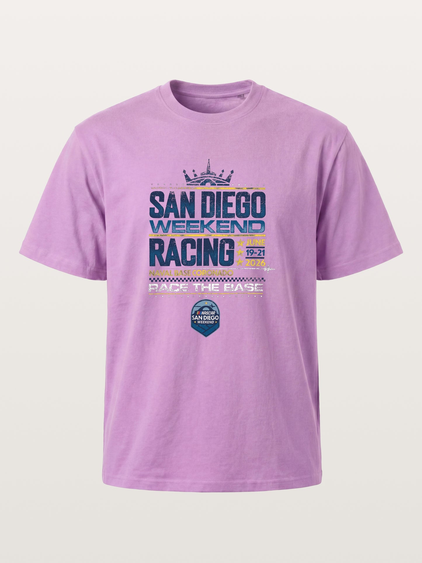 San Diego Racing Crown Layout Gildan T-shirt