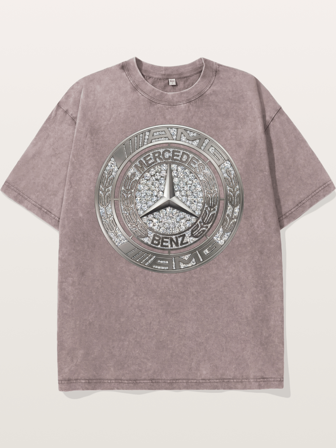 Mercedes Diamond Logo Art Washed T-shirt