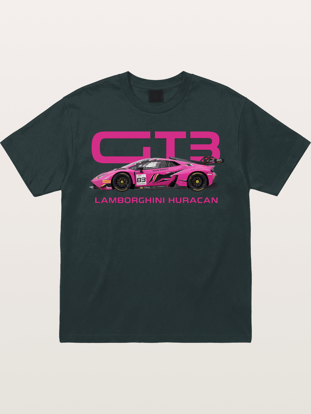 Pink Racer Gildan T-shirt