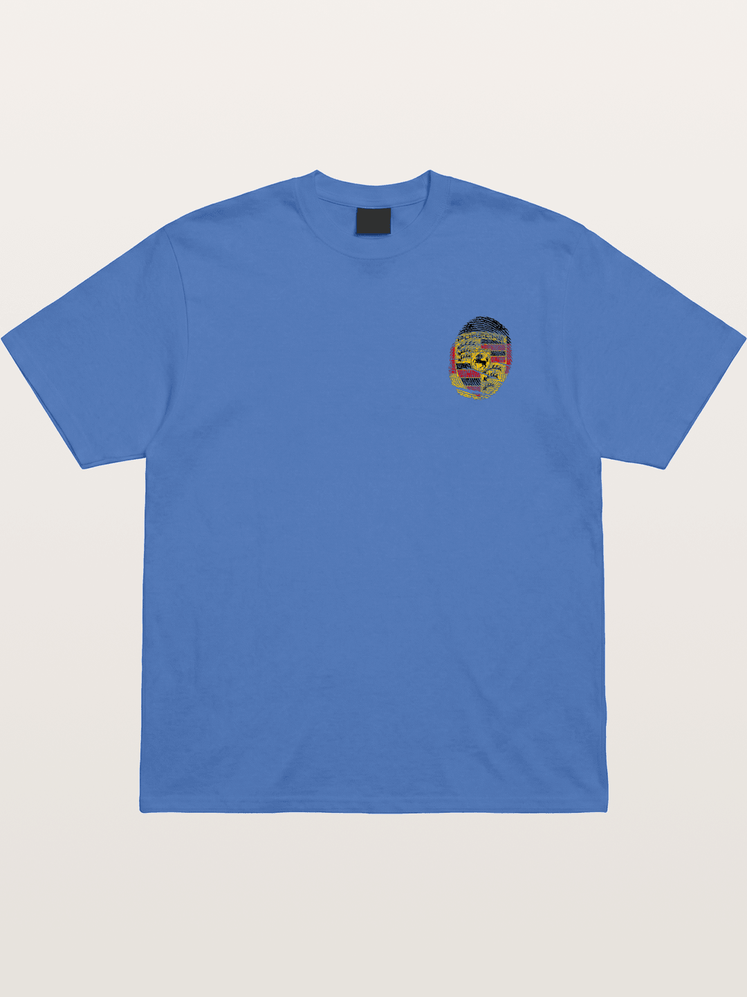 Porsche Crest Fingerprint Gildan T-shirt