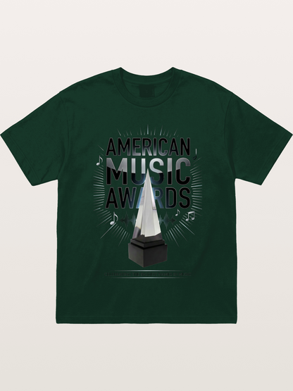 AMA Trophy Music Note Graphic Gildan T-shirt