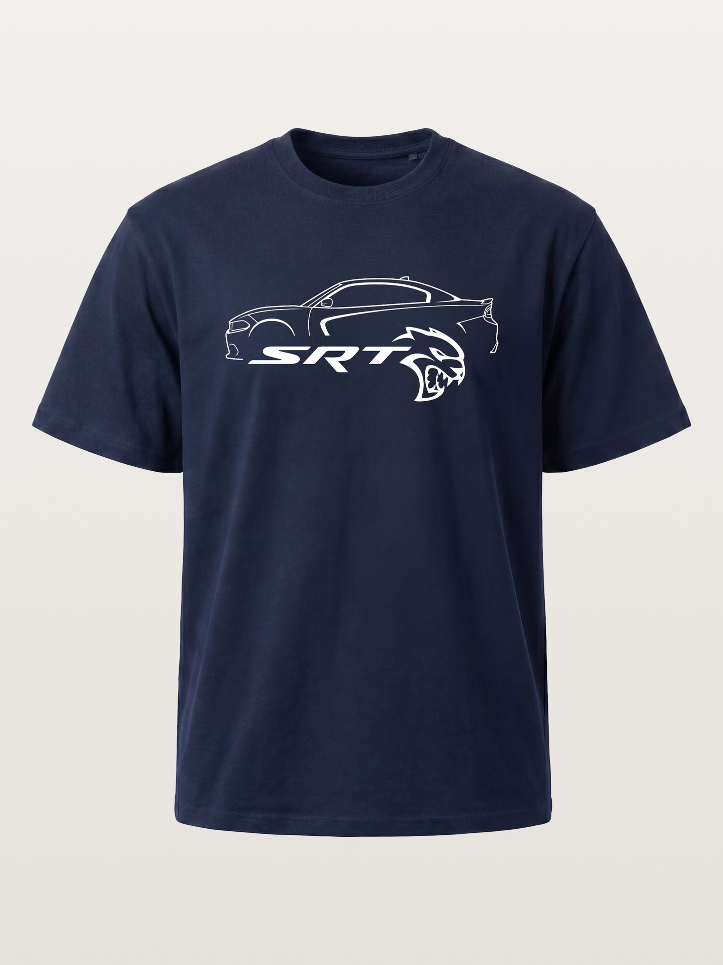 SRT Hellcat Side Silhouette Art Cotton T-shirt
