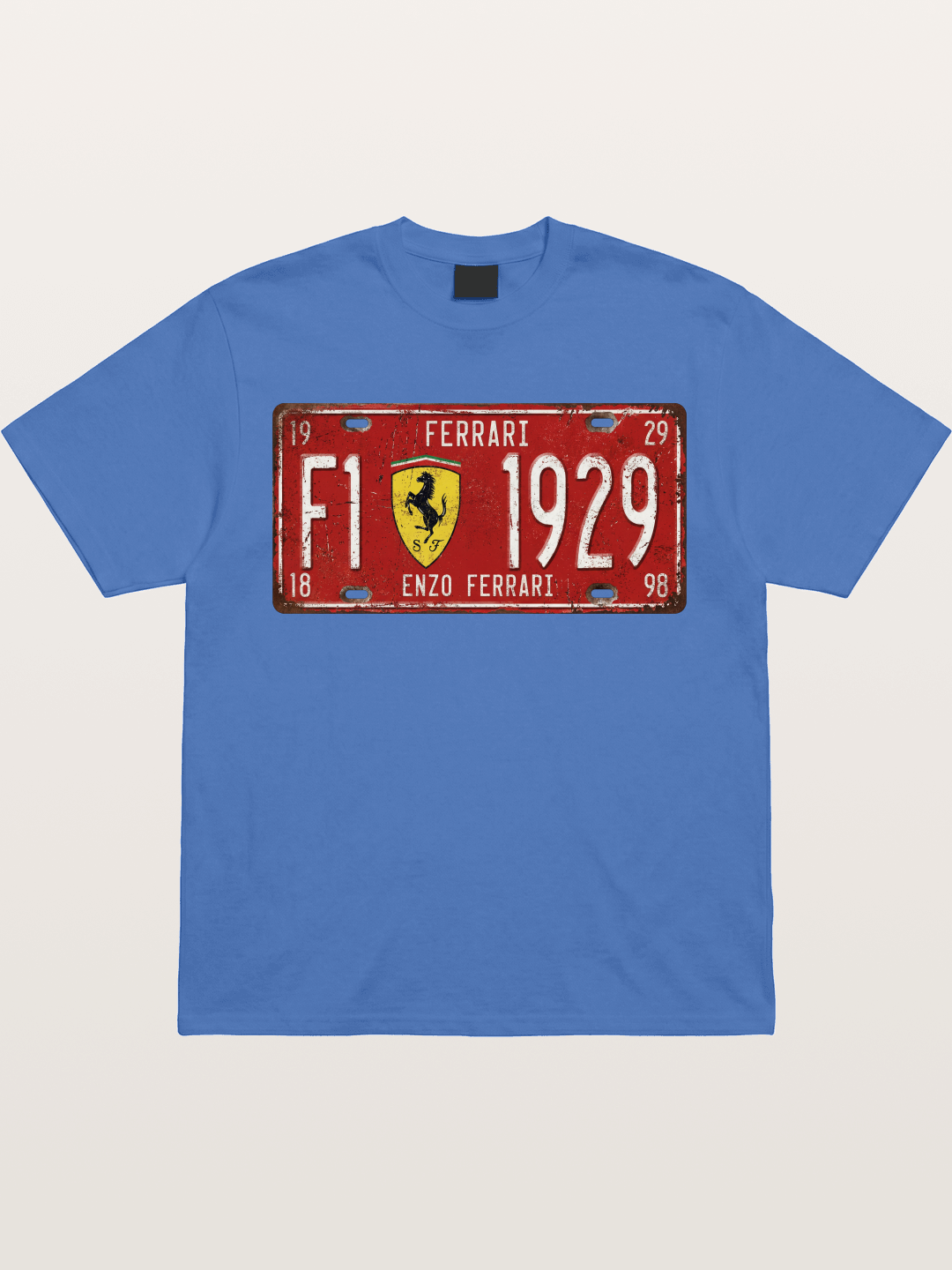 license plate Gildan T-shirt