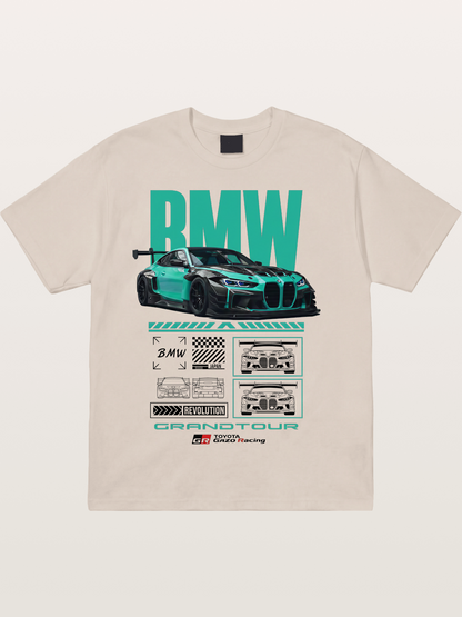 BMW M4 GT3 Technical Design Cotton T-shirt