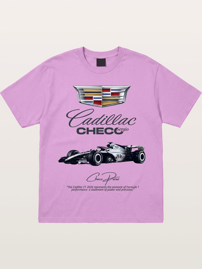 Checo Perez Cadillac F1 Print Gildan T-shirt