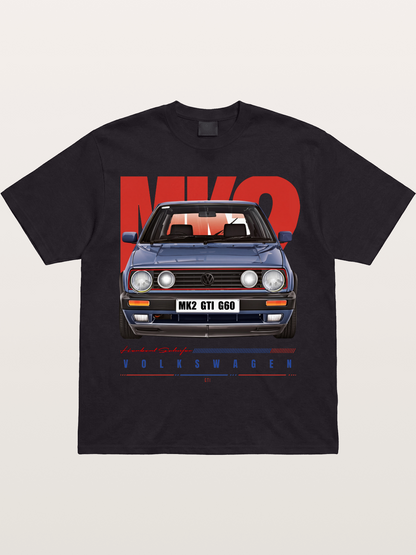 Volkswagen Golf MK2 GTI G60 Gildan T-shirt