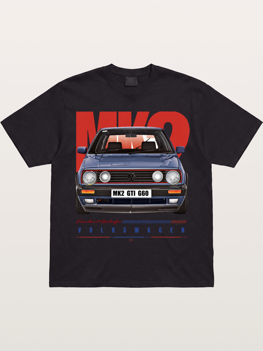 Volkswagen Golf MK2 GTI G60 Gildan T-shirt