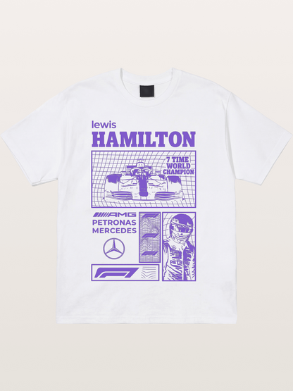 Hamilton 7x World Champion Cotton T-shirt