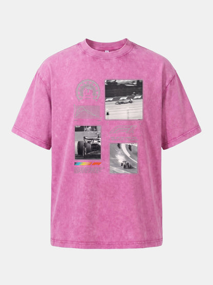 Silverstone F1 Vintage Race Archive Washed T-shirt