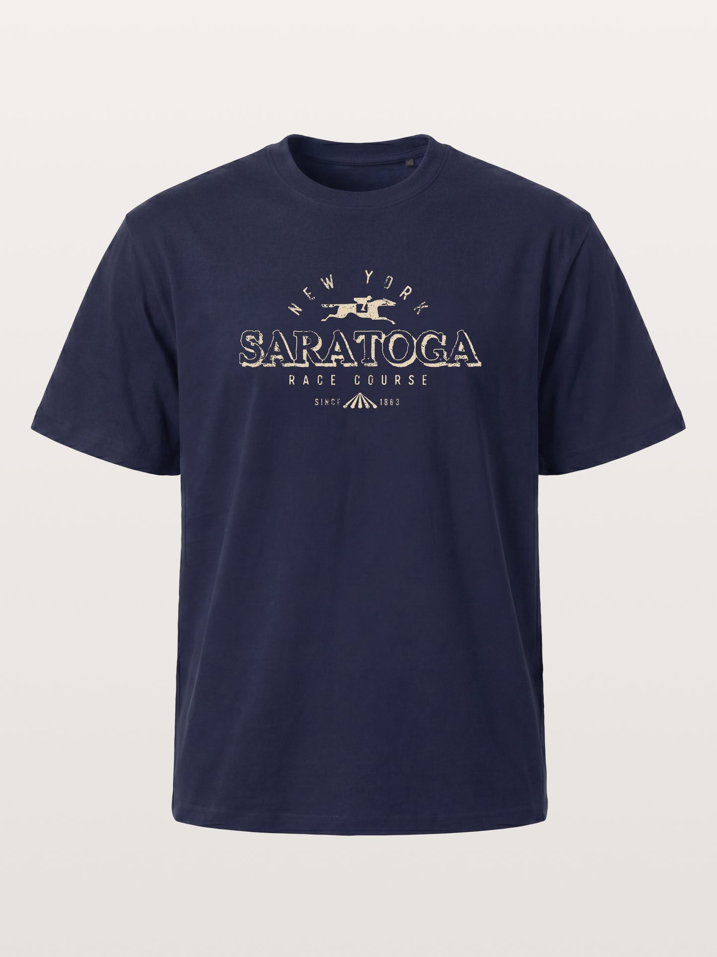 Saratoga Vintage Gold Tone Mark Gildan T-shirt
