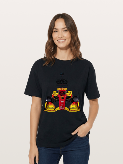 Palou #10 Long Beach Champion Cotton T-shirt