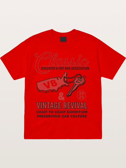 V8 Revival Cotton T-shirt