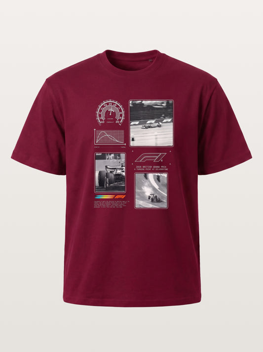 Silverstone F1 Vintage Race Archive Gildan T-shirt