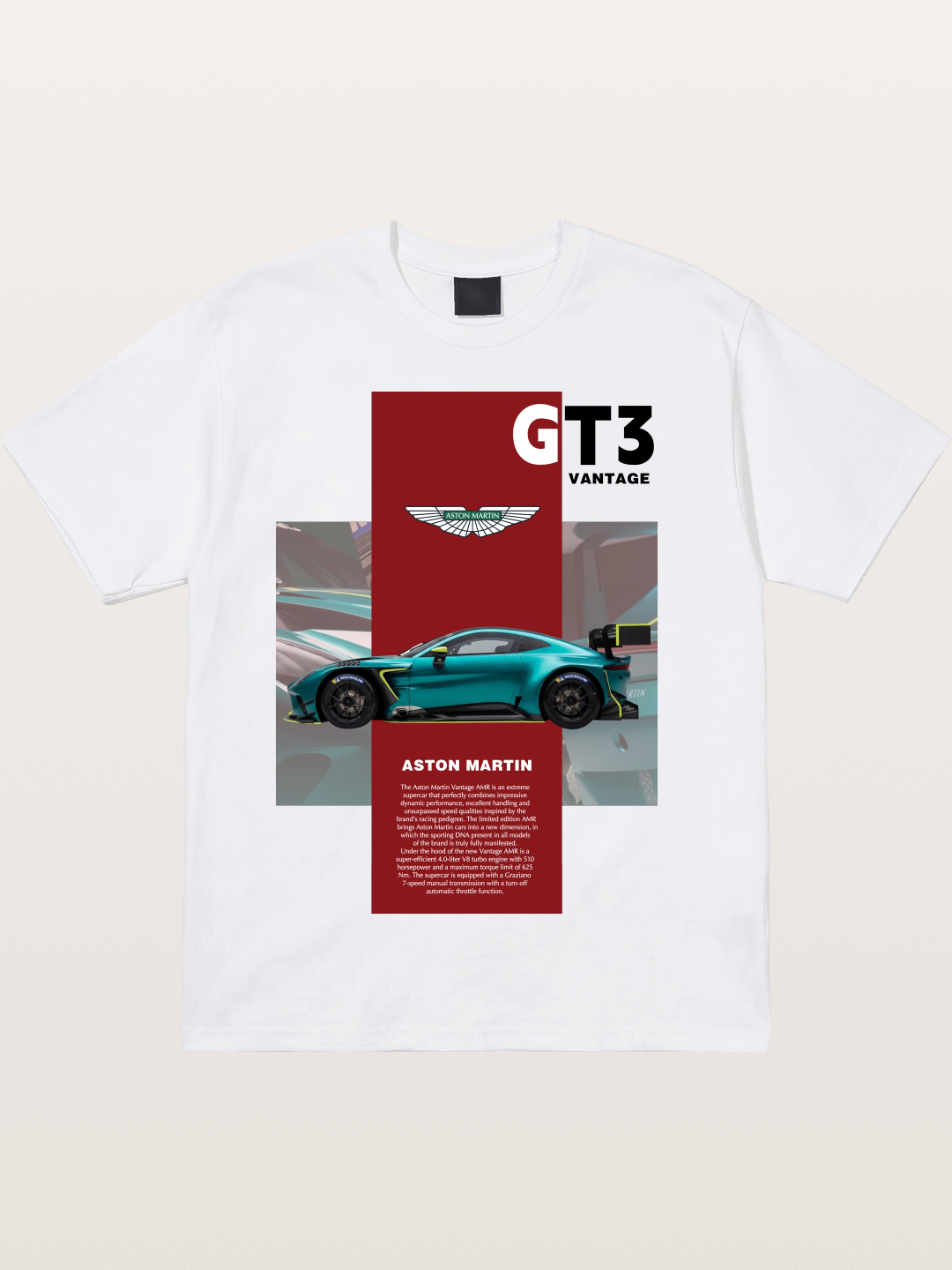 Aston Racer Cotton T-shirt