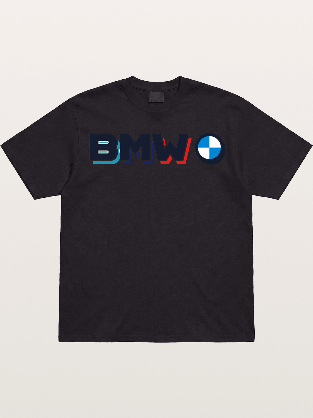 BMW Modern Typography Logo Gildan T-shirt