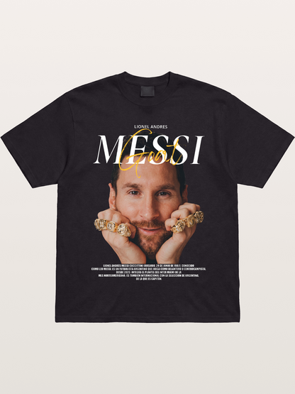 Messi GOAT Champion Rings Gildan T-shirt