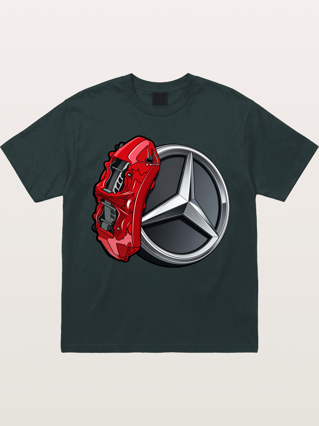 Mercedes Brake Caliper Art Gildan T-shirt