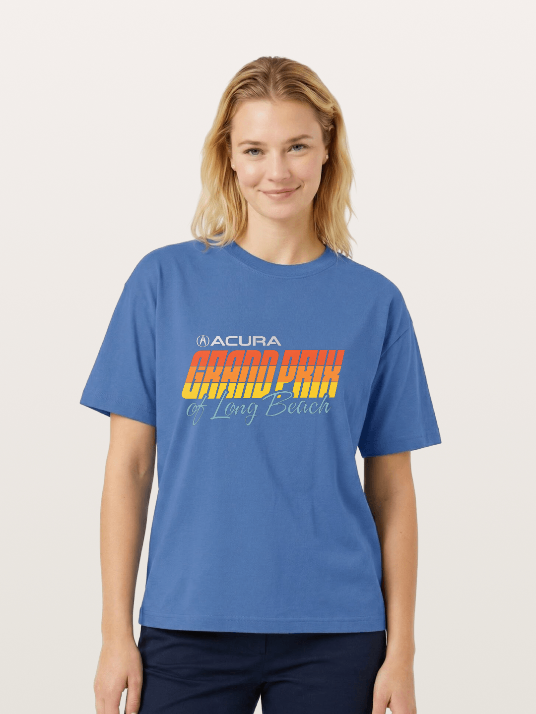 Sunset Grand Prix Typography Gildan T-shirt