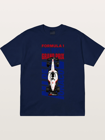 LV Monaco F1 Vertical Poster Gildan T-shirt