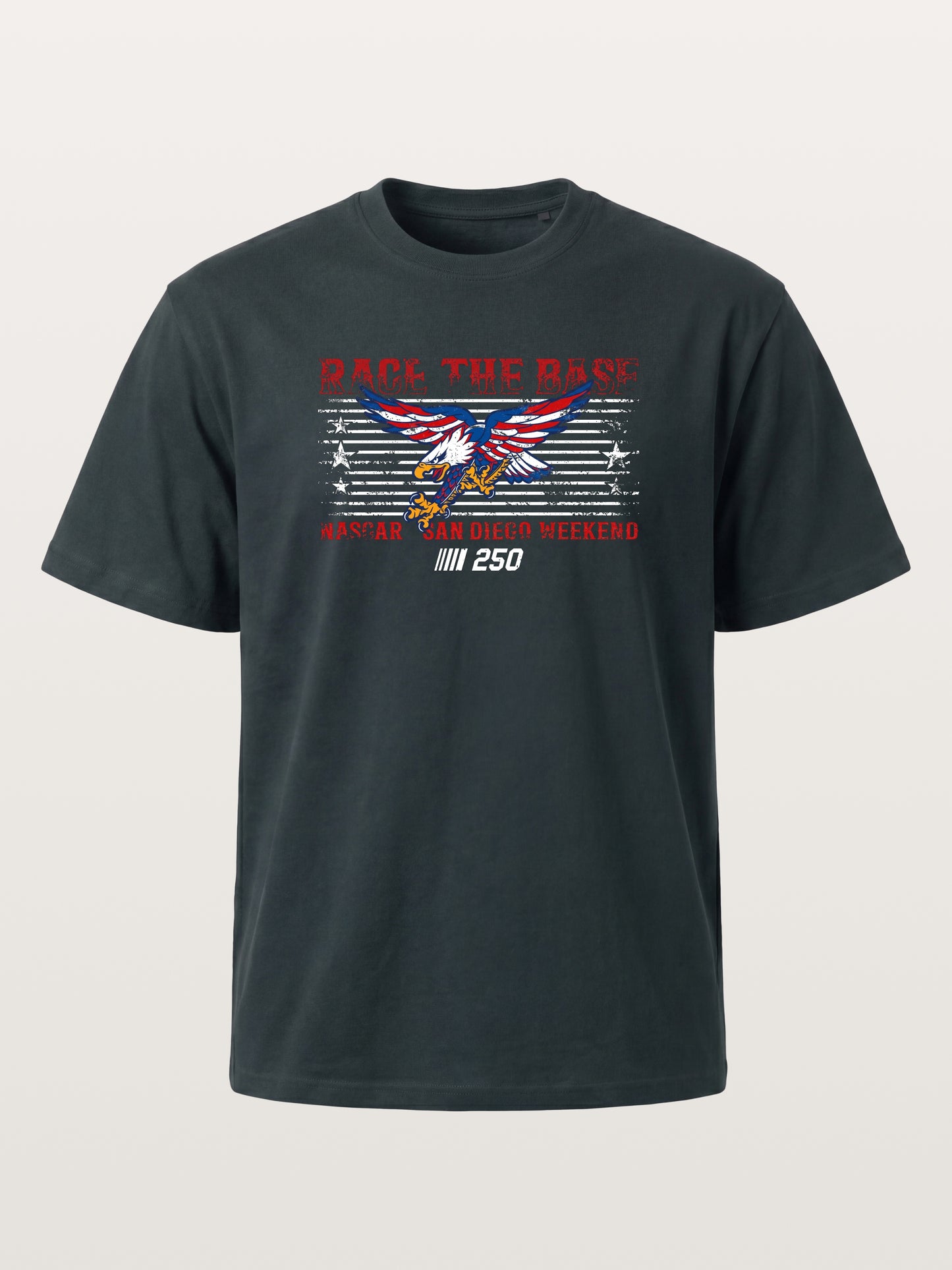 San Diego NASCAR Eagle Patriotic Theme Gildan T-shirt