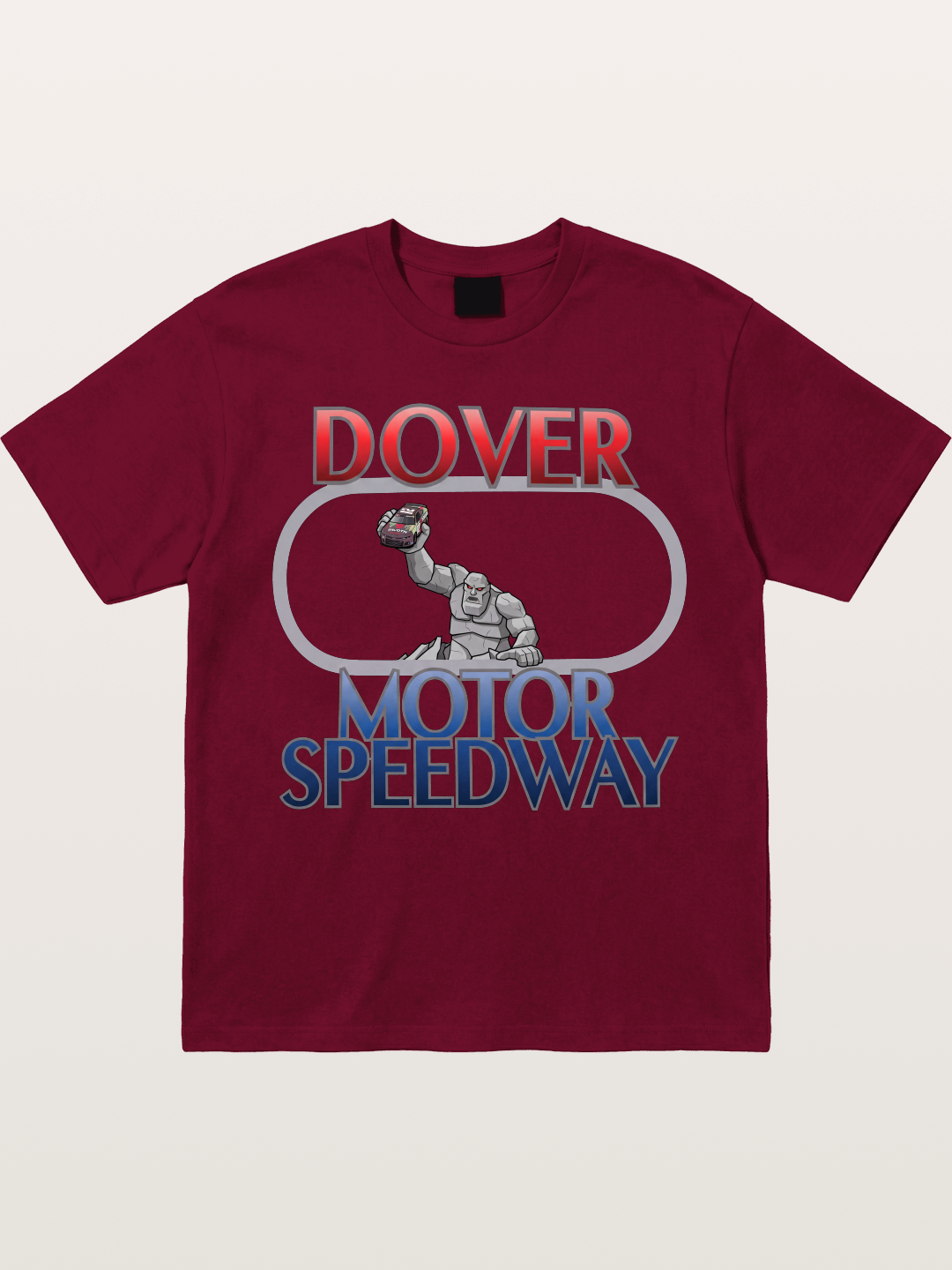 Miles the Monster Dover NASCAR Design Gildan T-shirt
