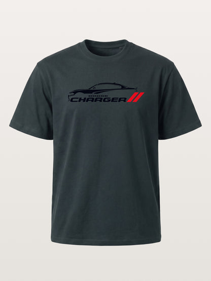 Charger Silhouette Strip Art Gildan T-shirt