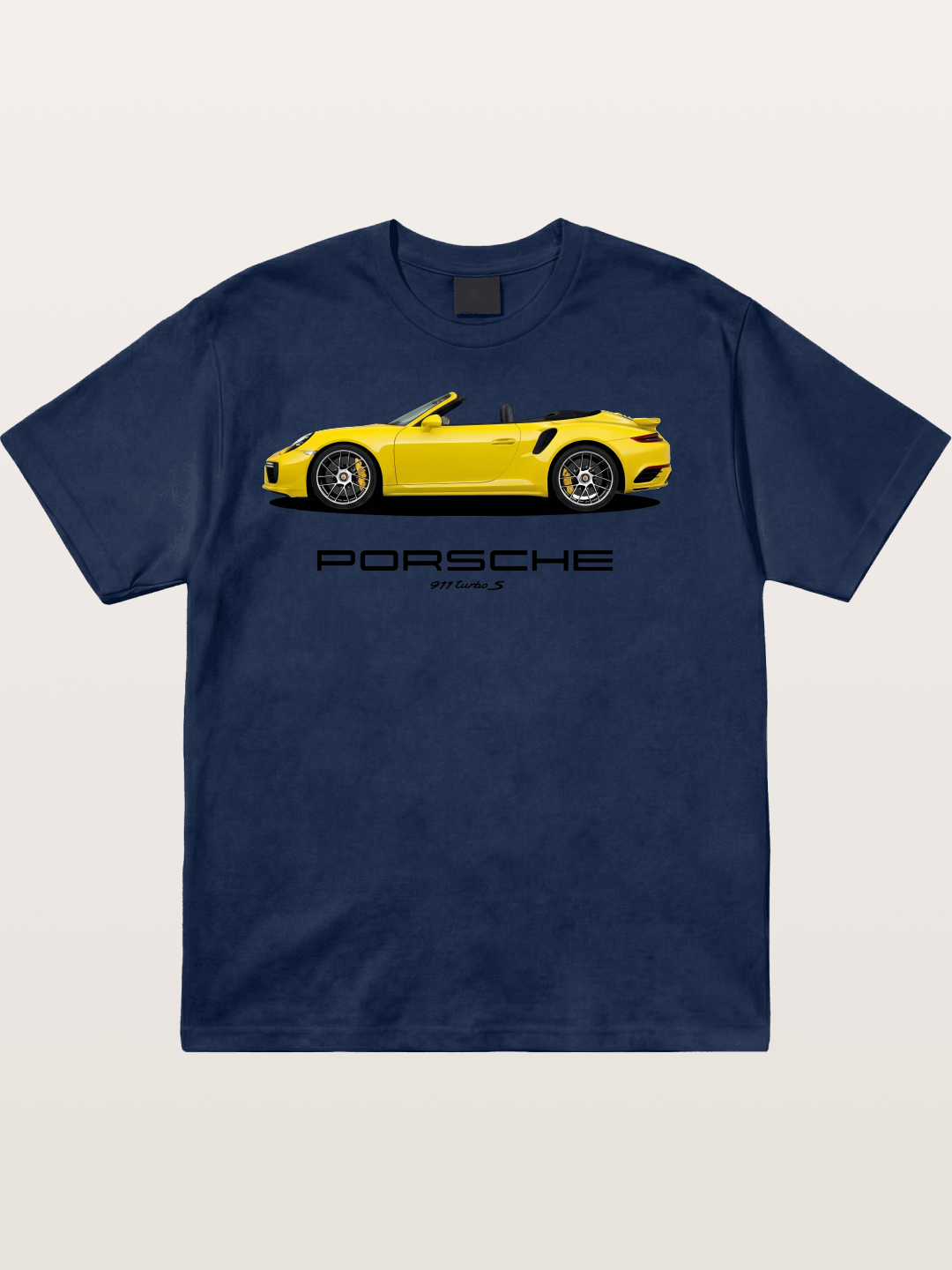 Yellow Flash Cotton T-shirt