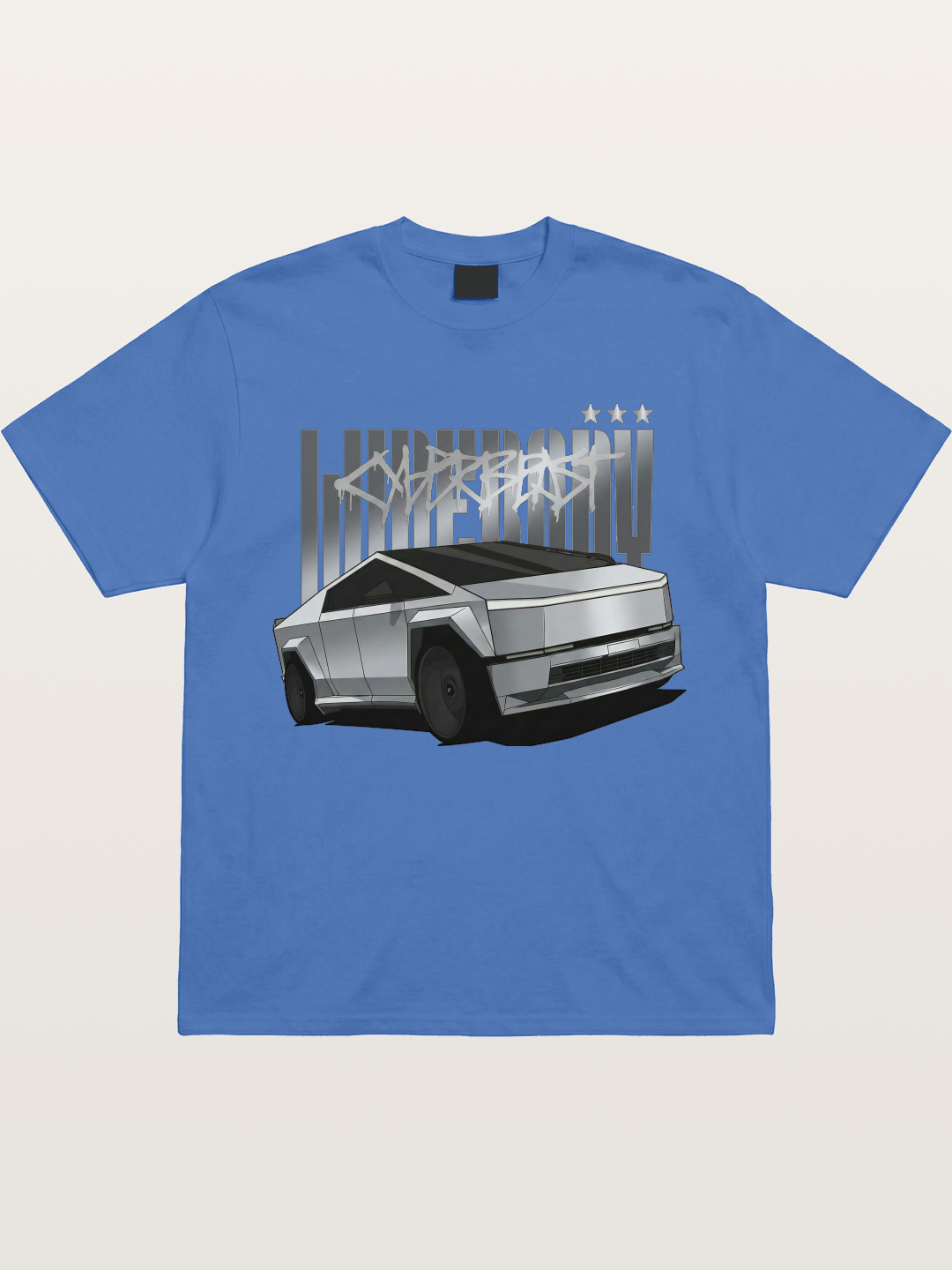 Cybertruck Graffiti Typography Gildan T-shirt