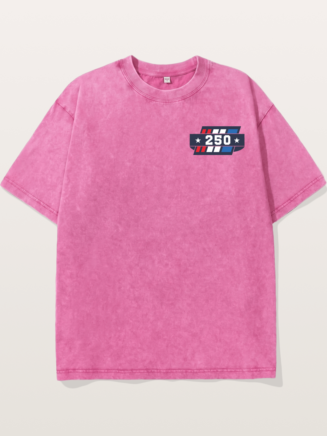 250th Anniversary Star Stripes Badge Washed T-shirt