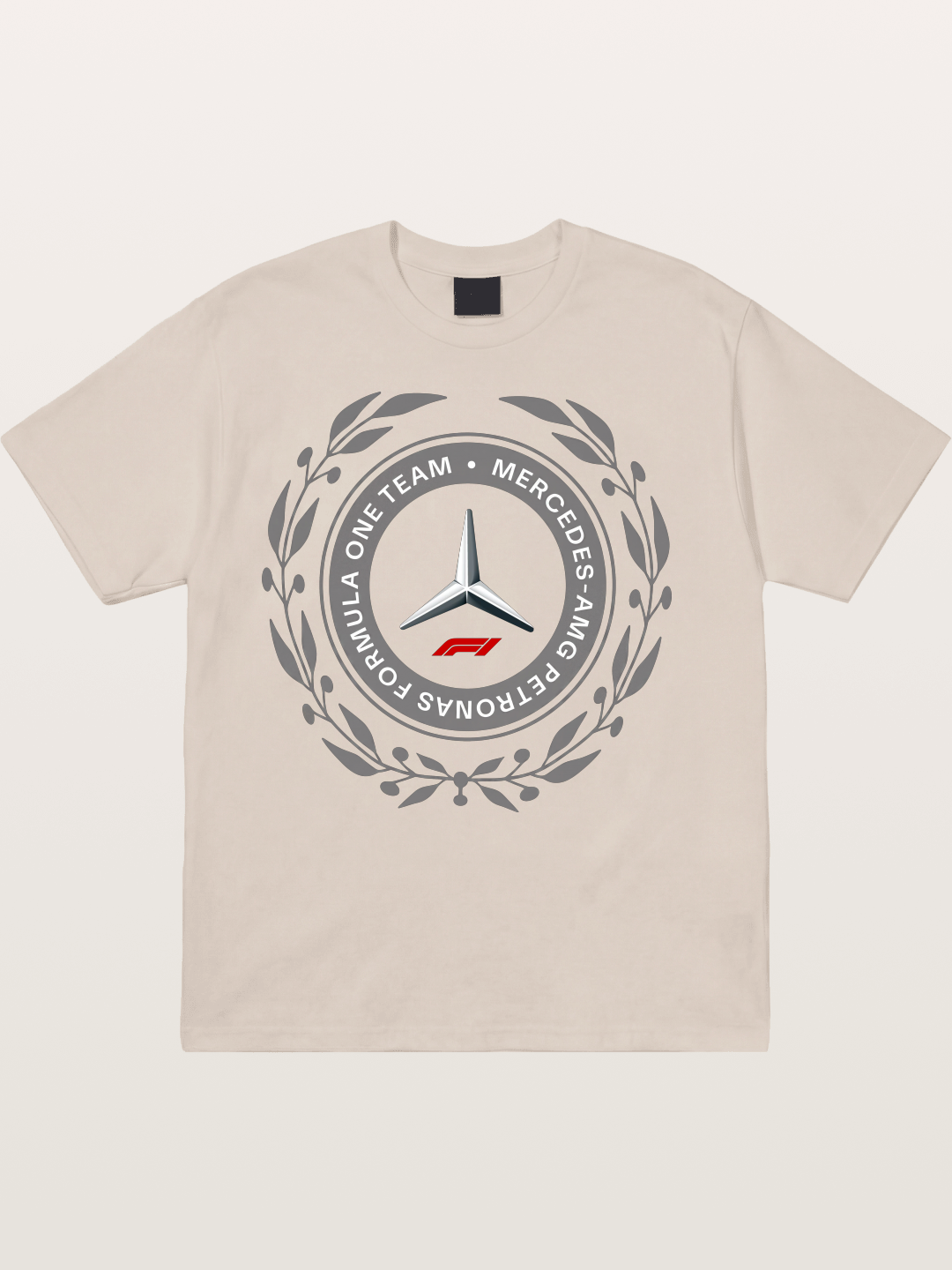 Silver Arrows One Team Logo Cotton T-shirt