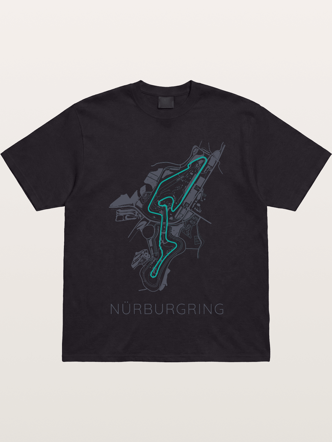 Nu?rburgring Track Diagram Gildan T-shirt