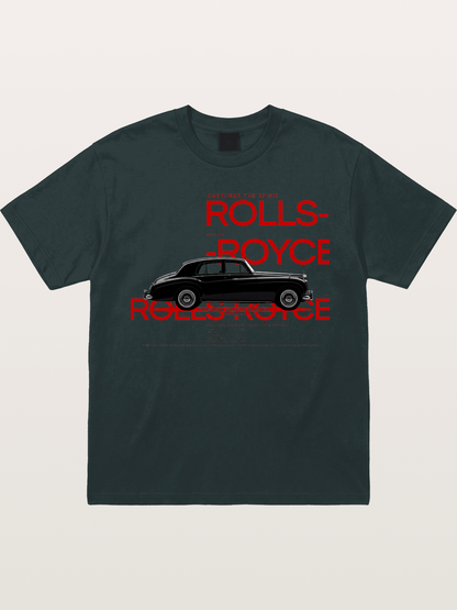 Vintage Rolls Royce Poster Art Gildan T-shirt