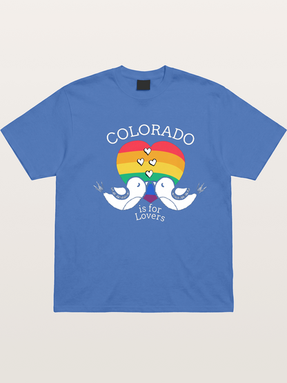 Colorado Trans Pride Heart Design Gildan T-shirt