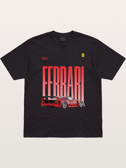 Gradient Red Gildan T-shirt