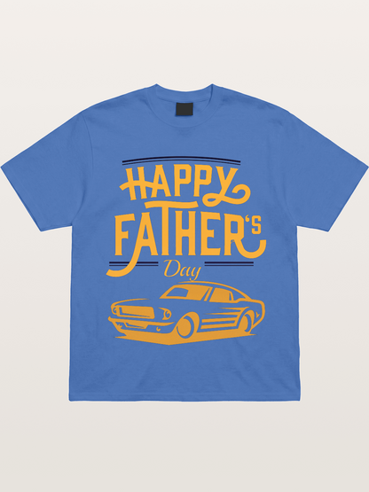 Father's Day Muscle Car Art Gildan T-shirt