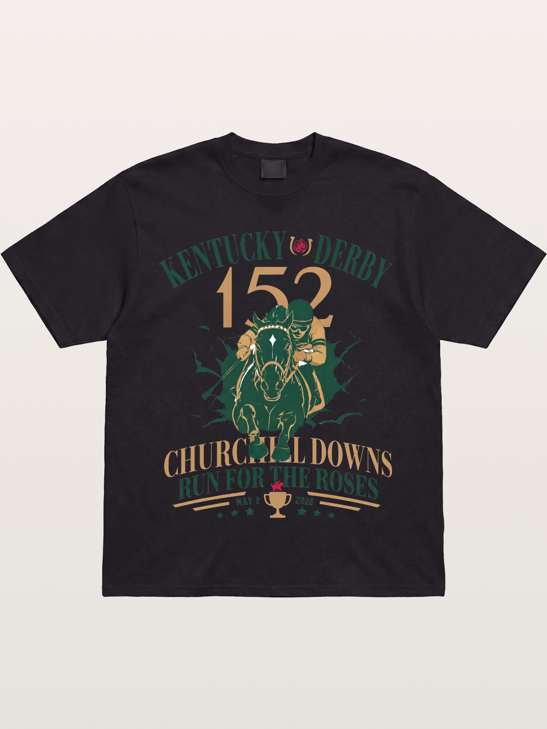 152nd Kentucky Derby Vintage Print Gildan T-shirt
