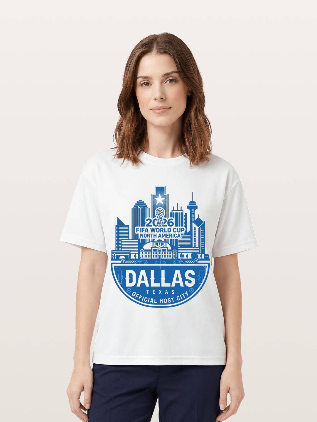Dallas 2026 FIFA World Cup Cotton T-shirt