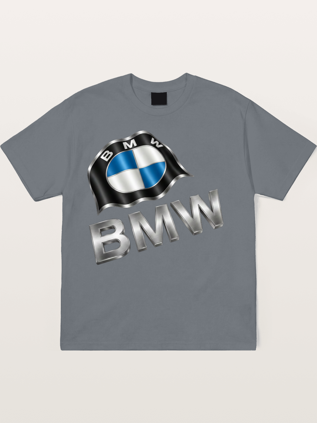 BMW Waving Flag Emblem Cotton T-shirt