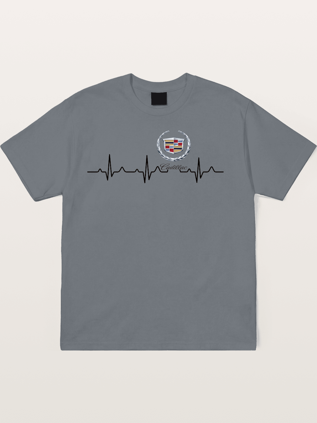 Cadillac Heartbeat Graphic Cotton T-shirt