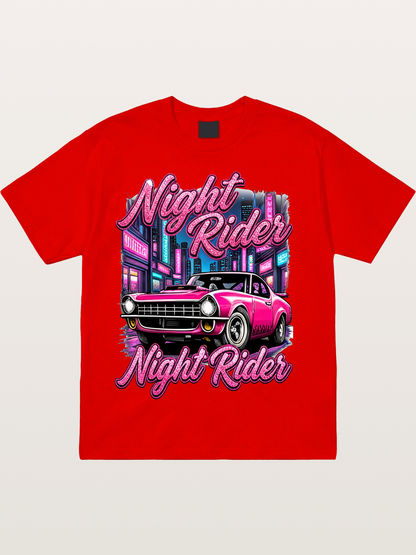 Night Rider Cotton T-shirt