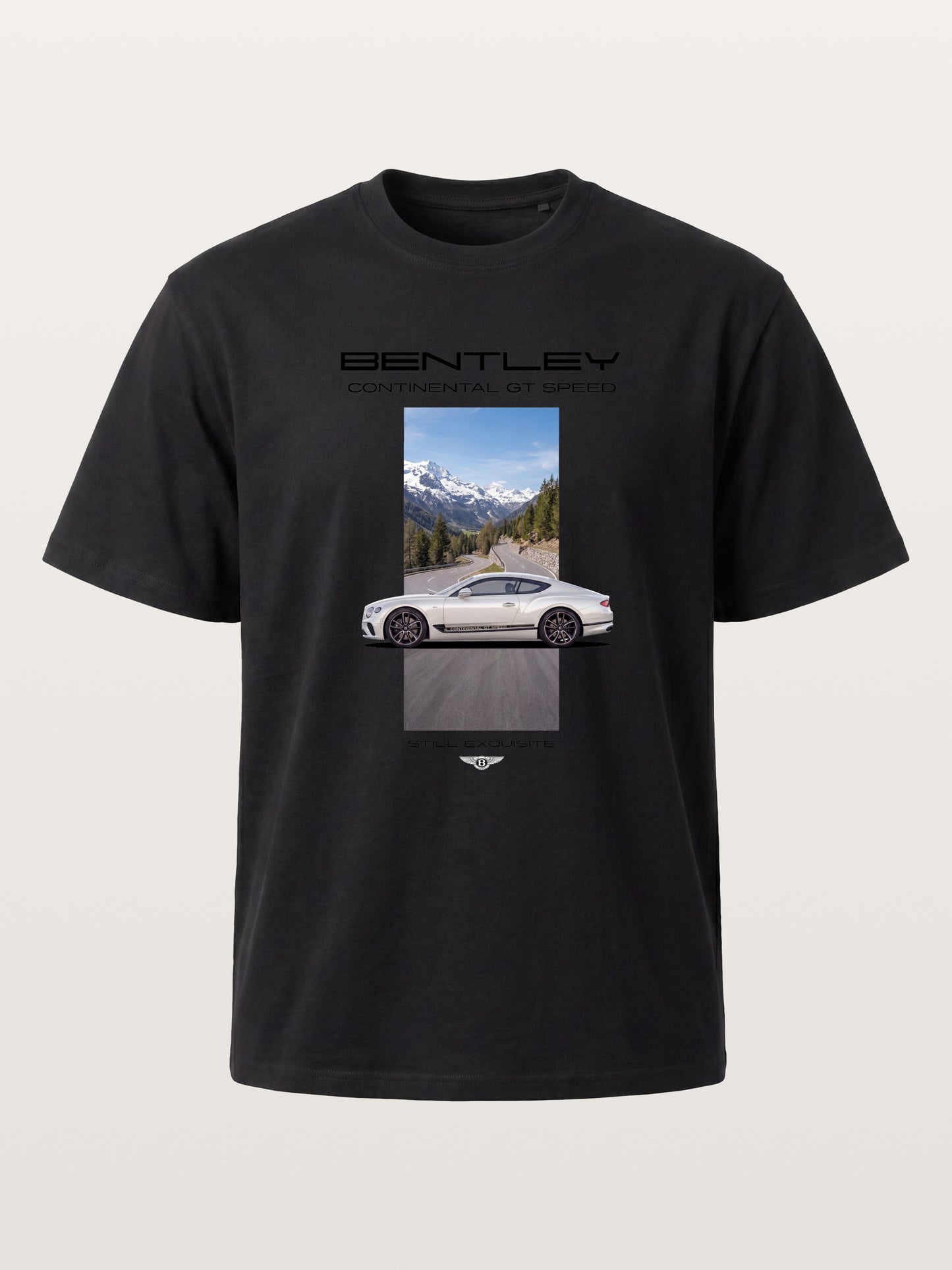 Bentley GT European Manor Print   Cotton T-shirt